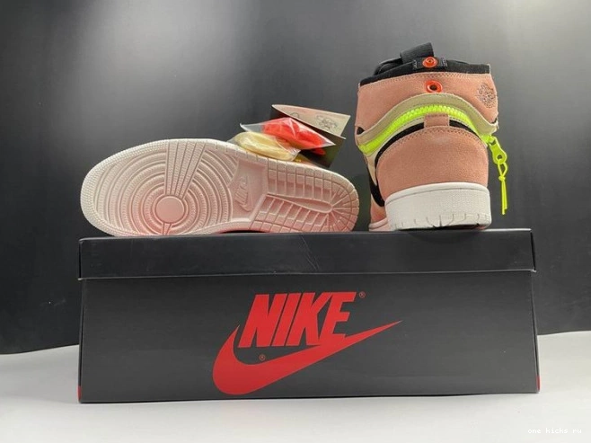 Cheap High Switch Jordan 1 Peach CW6576-800 Air 0726
